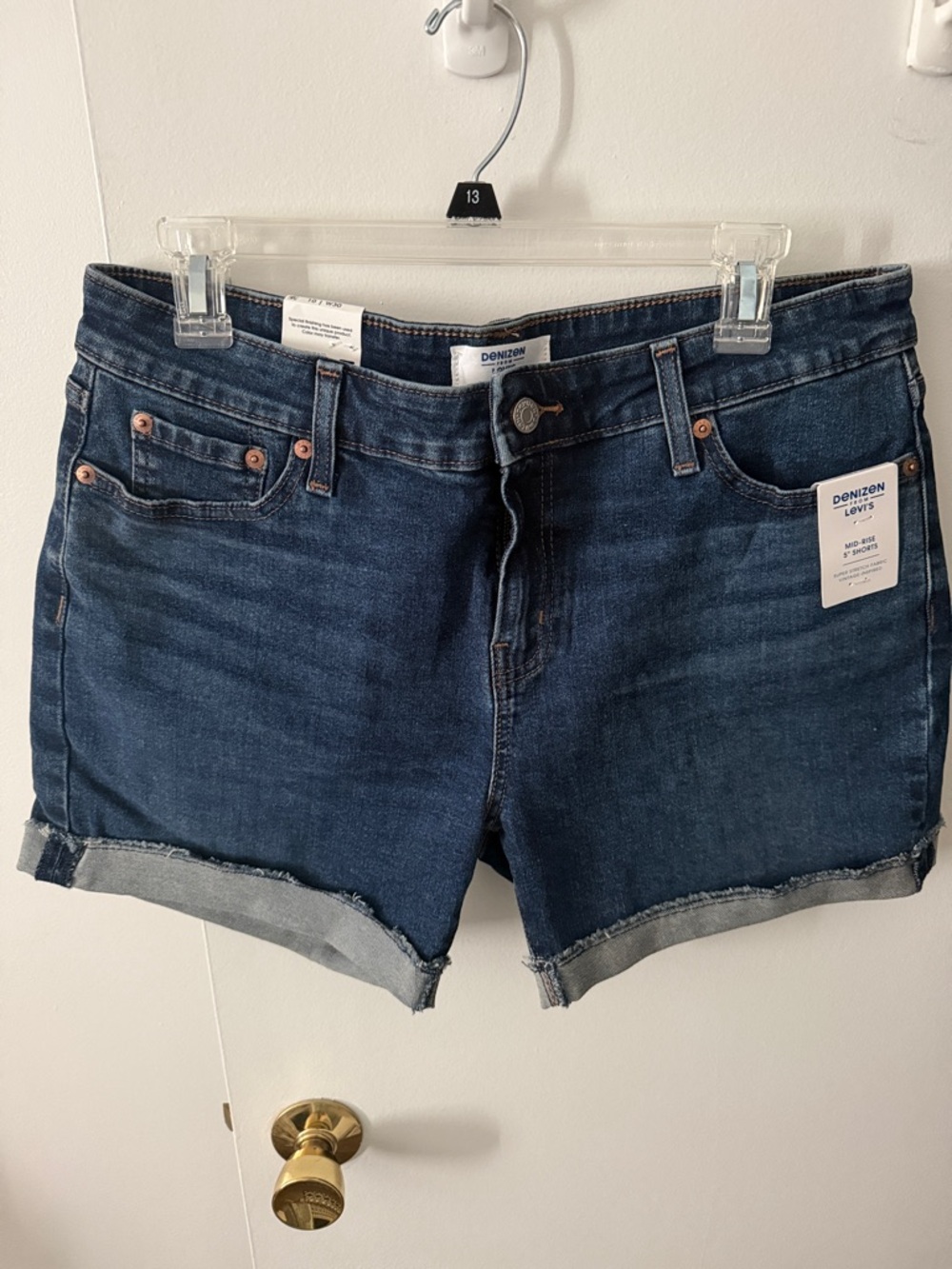 Denizen from Levi's Dark Blue Denim Shorts